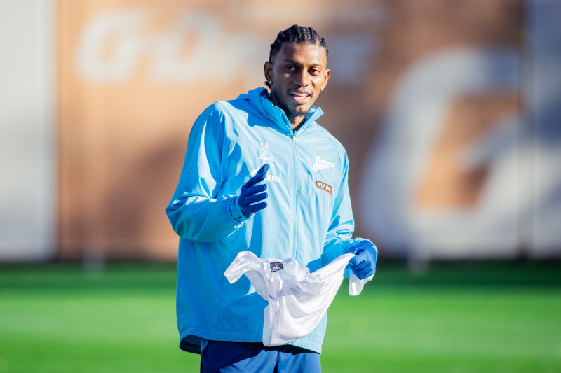 Тренировка основного состава перед матчем с «Сочи»