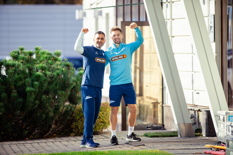 Тренировка основного состава перед матчем с «Сочи»