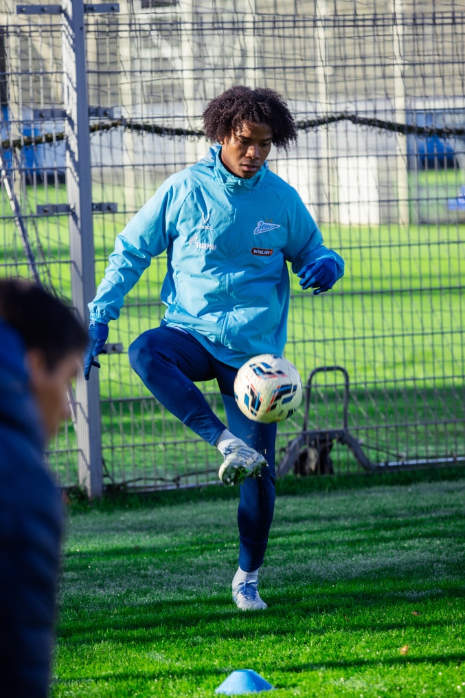 Тренировка основного состава перед матчем с «Сочи»