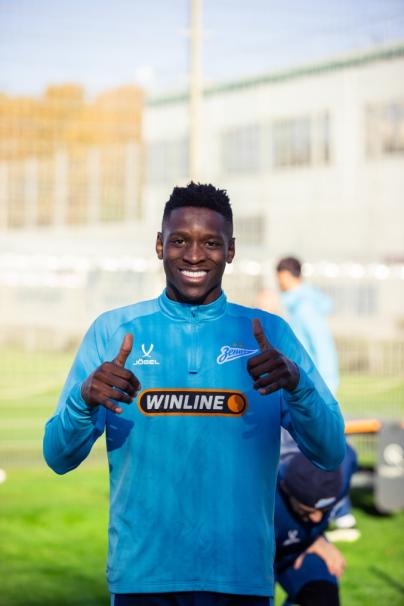 Тренировка основного состава перед матчем с «Сочи»