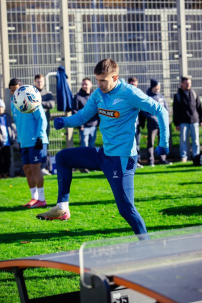 Тренировка основного состава перед матчем с «Сочи»