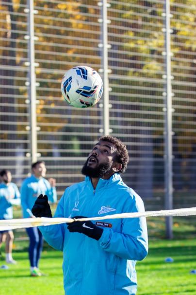 Тренировка основного состава перед матчем с «Сочи»