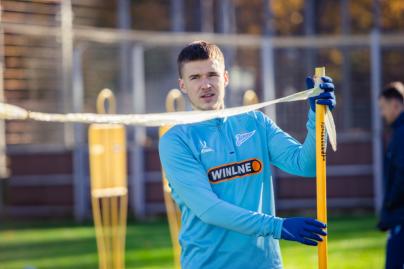 Тренировка основного состава перед матчем с «Сочи»