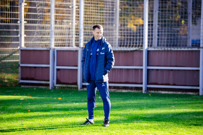 Тренировка основного состава перед матчем с «Сочи»