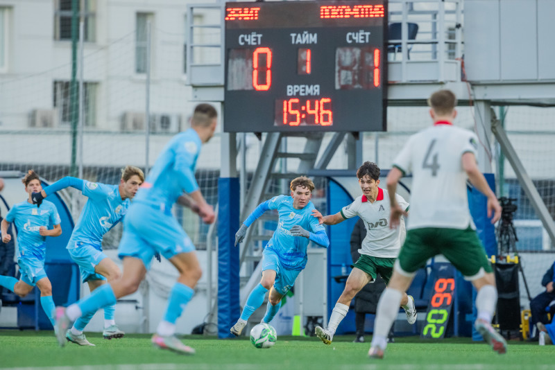 Юношеская футбольная лига-1, «Зенит» —  «Локомотив»