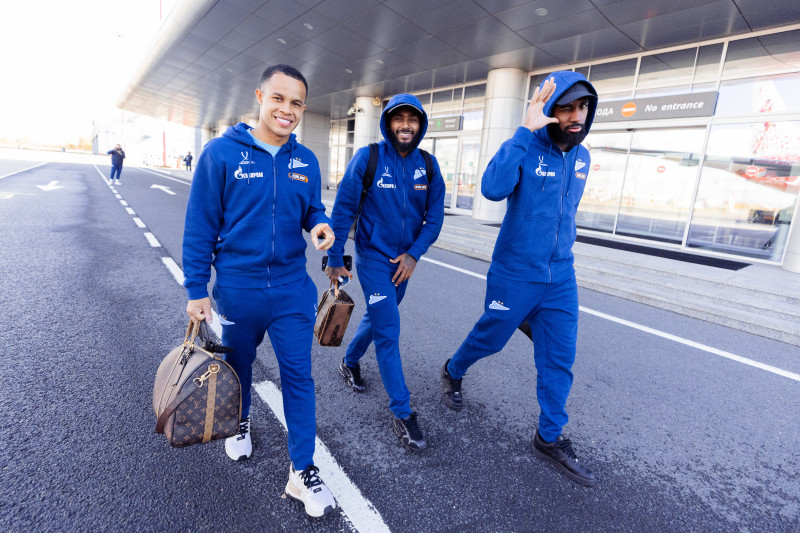 Вылет «Зенита» на матч с «Сочи»