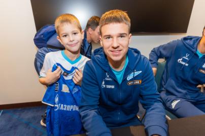Автограф-сессия для детей школ «Зенит-Чемпионика» в Сочи