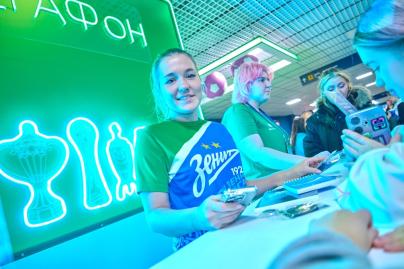 Фан-Променад «Технологии будущего» перед матчем «Зенит» — «Локомотив»
