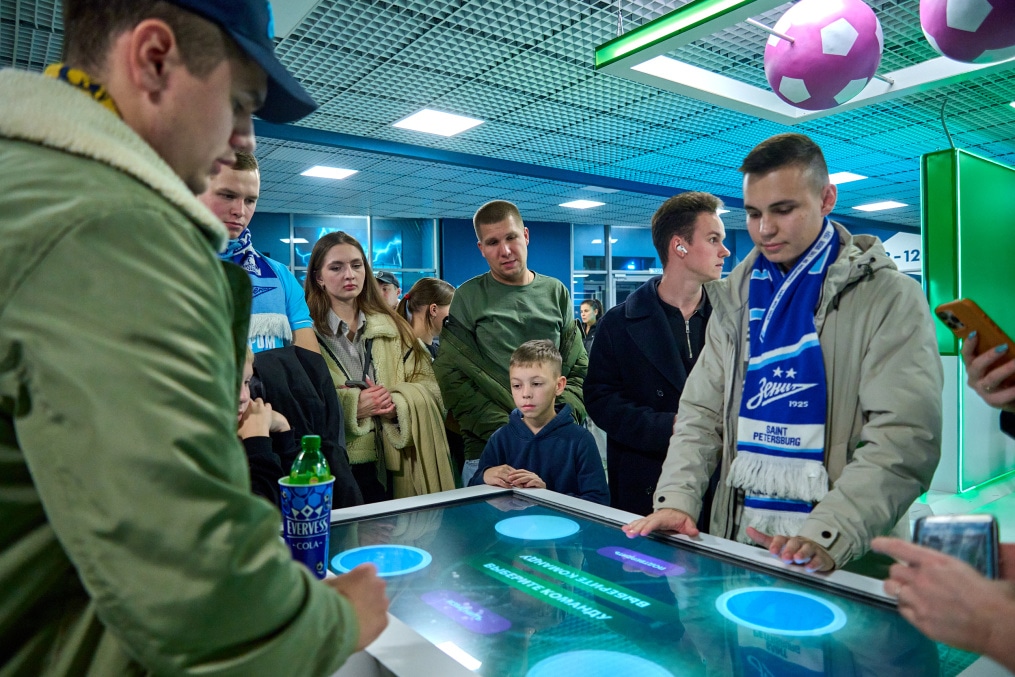 Фан-Променад «Технологии будущего» перед матчем «Зенит» — «Локомотив»