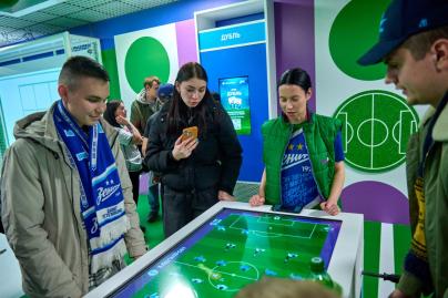 Фан-Променад «Технологии будущего» перед матчем «Зенит» — «Локомотив»