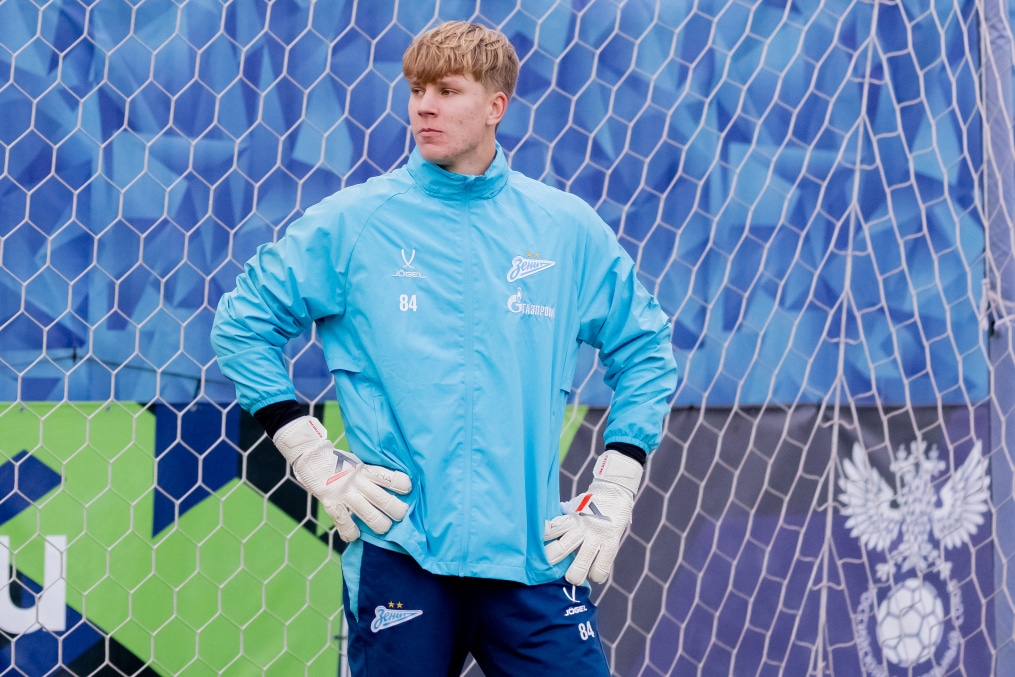 Тренировка «Зенита»-м перед матчем с «Рубин»-м