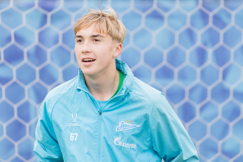 Тренировка «Зенита»-м перед матчем с «Рубин»-м