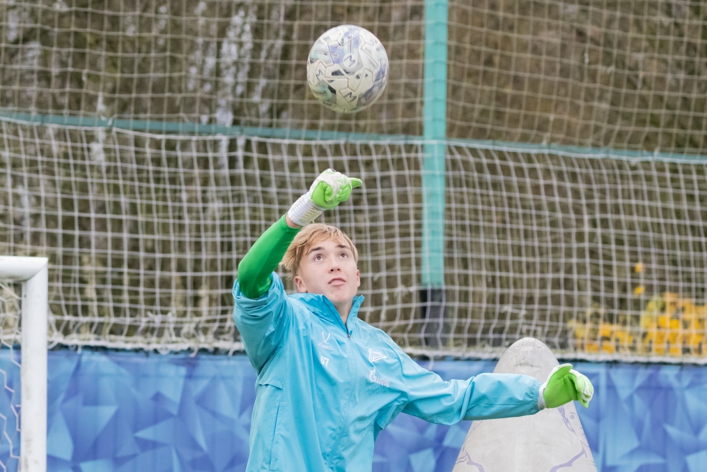 Тренировка «Зенита»-м перед матчем с «Рубин»-м