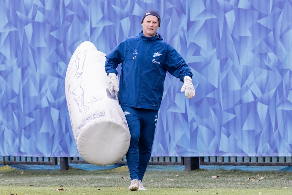 Тренировка «Зенита»-м перед матчем с «Рубин»-м