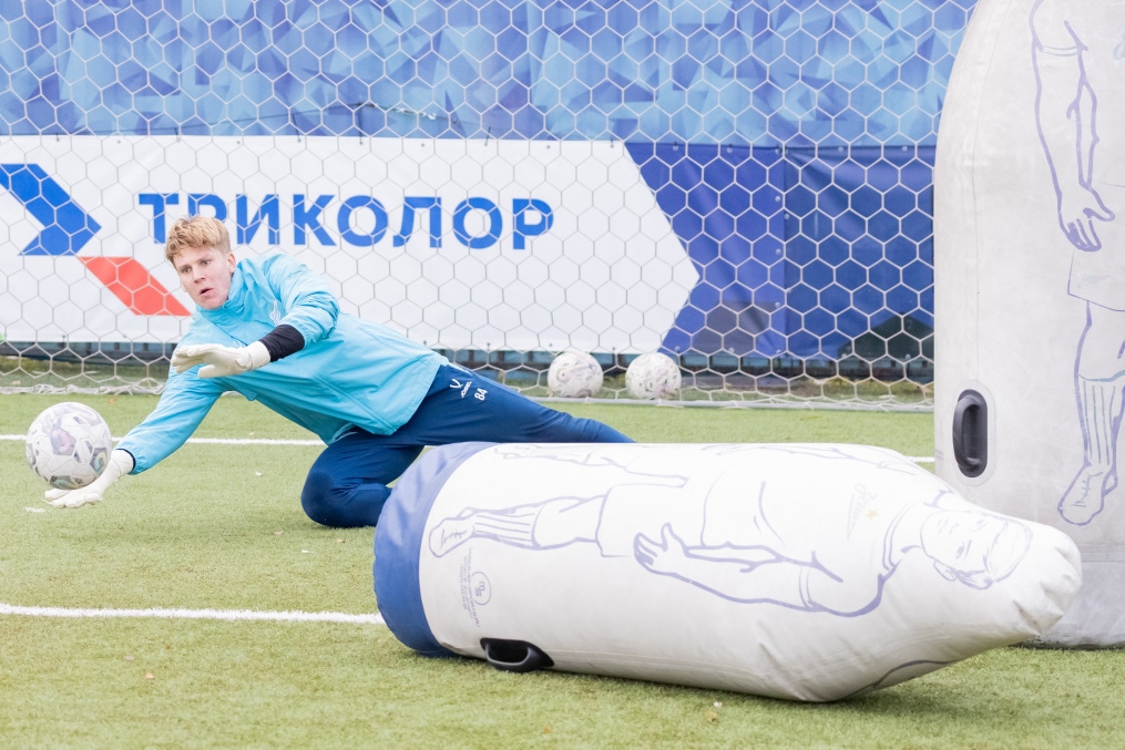 Тренировка «Зенита»-м перед матчем с «Рубин»-м