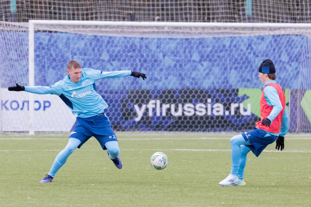 Тренировка «Зенита»-м перед матчем с «Рубин»-м