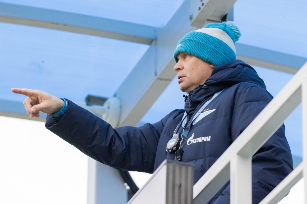 Тренировка «Зенита»-м перед матчем с «Рубин»-м