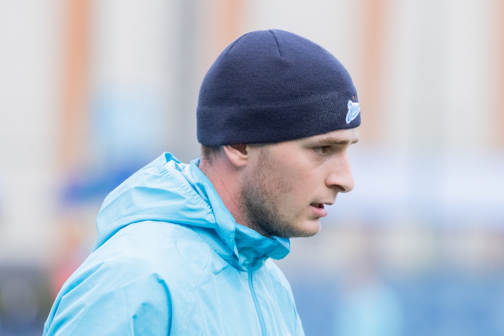 Тренировка «Зенита»-м перед матчем с «Рубин»-м