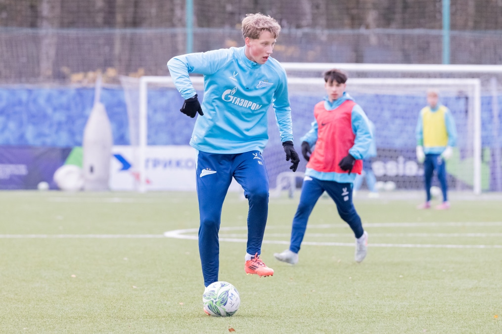 Тренировка «Зенита»-м перед матчем с «Рубин»-м