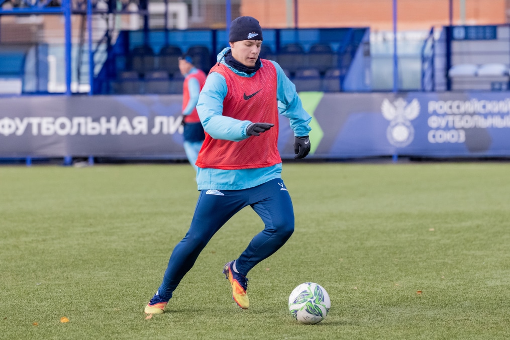 Тренировка «Зенита»-м перед матчем с «Рубин»-м