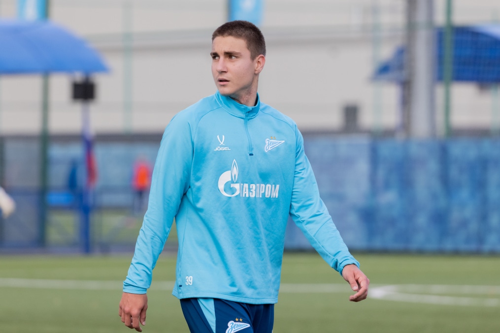 Тренировка «Зенита»-м перед матчем с «Рубин»-м