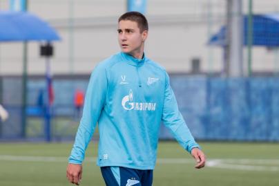Тренировка «Зенита»-м перед матчем с «Рубин»-м