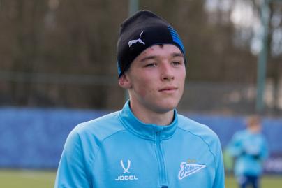 Тренировка «Зенита»-м перед матчем с «Рубин»-м