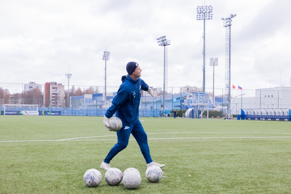 Тренировка «Зенита»-м перед матчем с «Рубин»-м