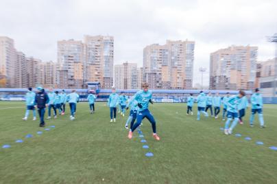 Тренировка «Зенита»-м перед матчем с «Рубин»-м