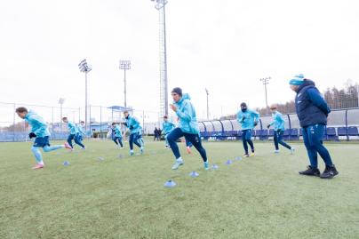 Тренировка «Зенита»-м перед матчем с «Рубин»-м