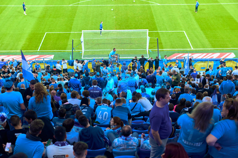 Активности Фан-Променада на матче Кубка России «Зенит» — «Динамо» (Москва)
