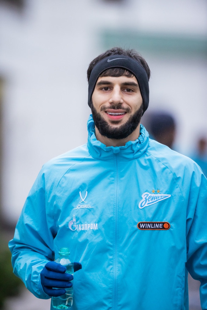 Тренировка основного состава «Зенита» перед матчем с «Крыльями Советов»