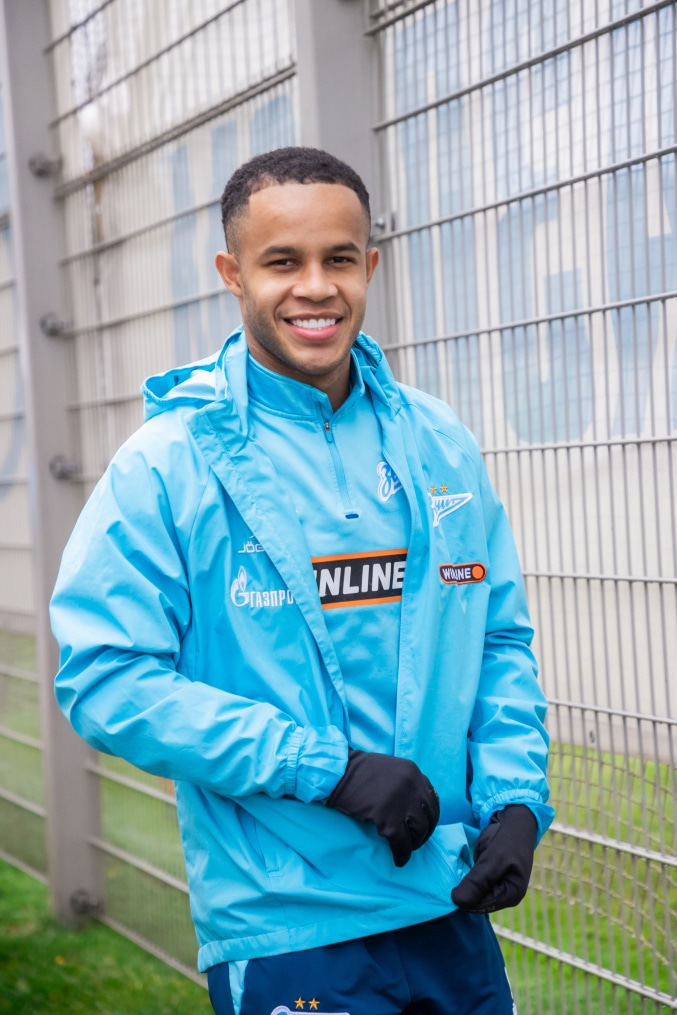 Тренировка основного состава «Зенита» перед матчем с «Крыльями Советов»