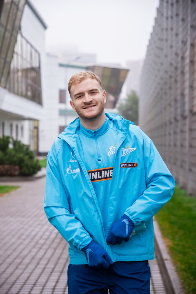 Тренировка основного состава «Зенита» перед матчем с «Крыльями Советов»