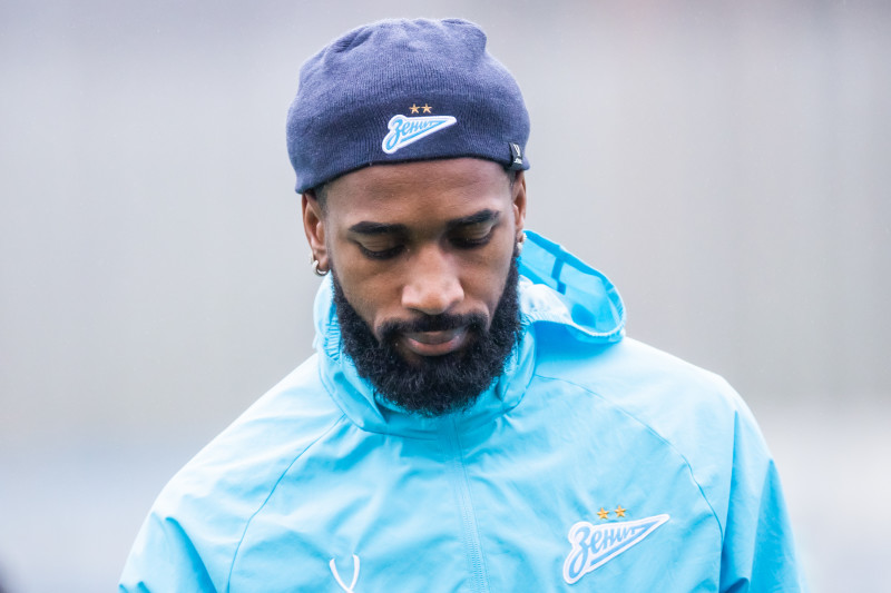 Тренировка основного состава «Зенита» перед матчем с «Крыльями Советов»