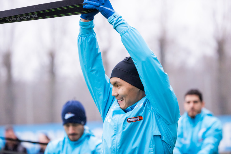 Тренировка основного состава «Зенита» перед матчем с «Крыльями Советов»