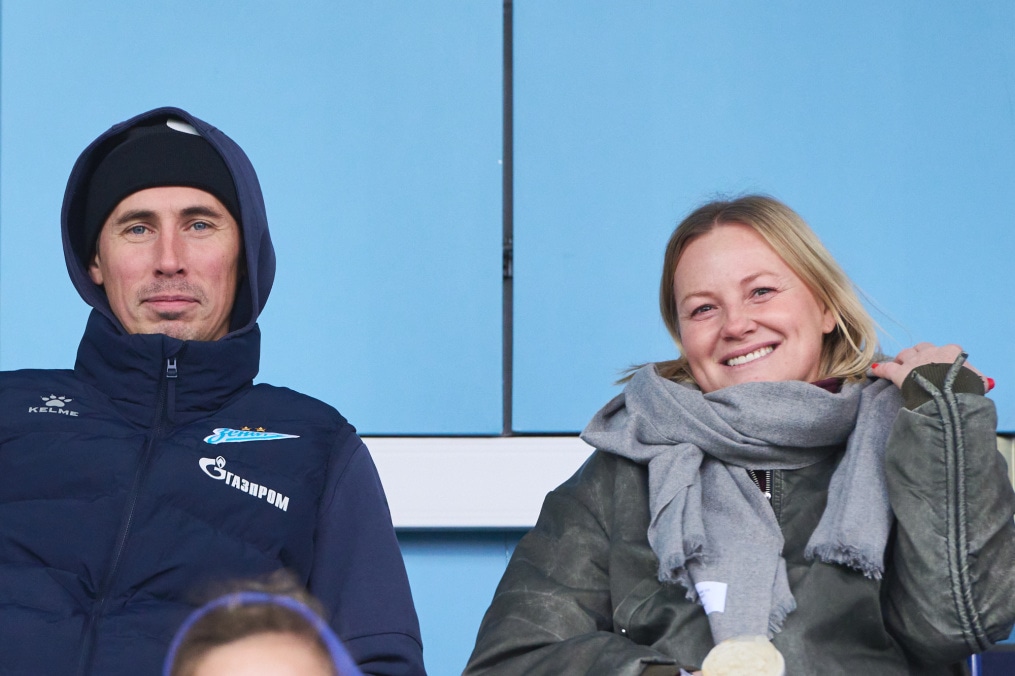 Болельщики на матче «Зенит» — ЦСКА