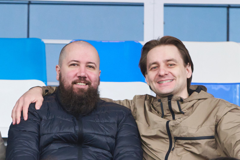 Болельщики на матче «Зенит» — ЦСКА