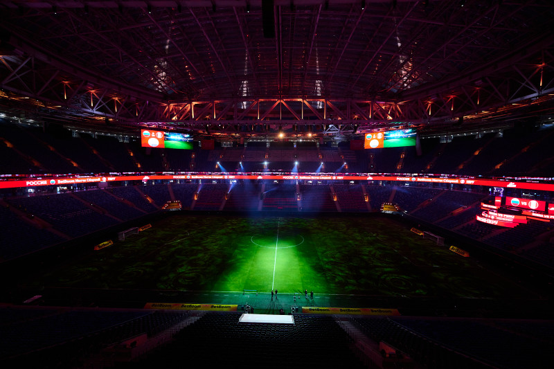 «Газпром Арена» перед матчем сборных России и Перу