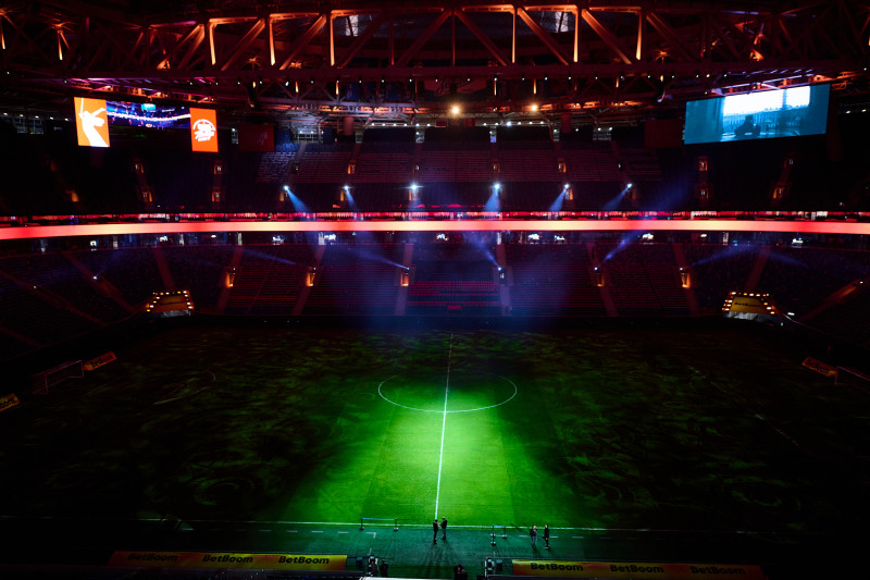 «Газпром Арена» перед матчем сборных России и Перу