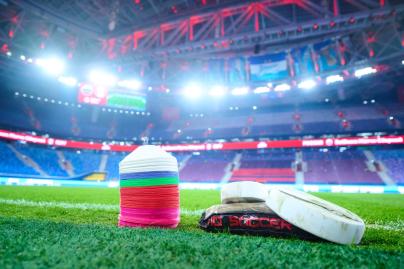 «Газпром Арена» перед матчем сборных России и Перу