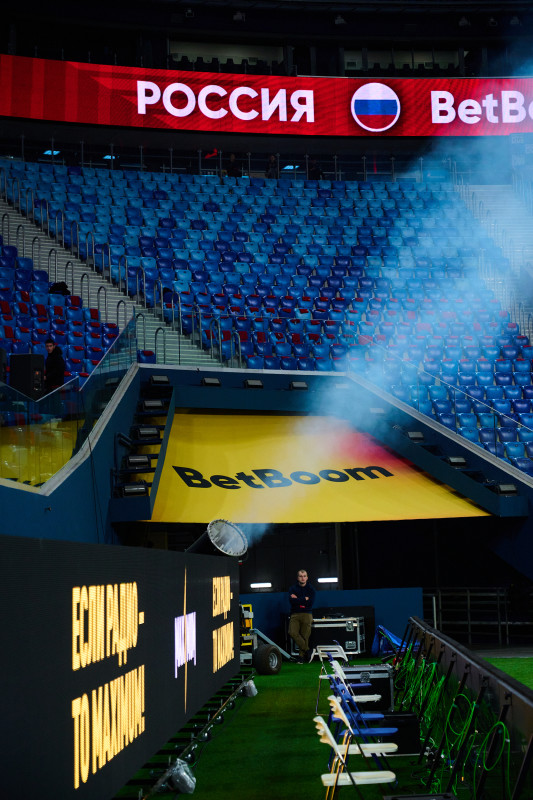«Газпром Арена» перед матчем сборных России и Перу