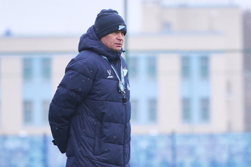 Тренировка «Зенита»-м перед матчем с «Локомотивом»-м