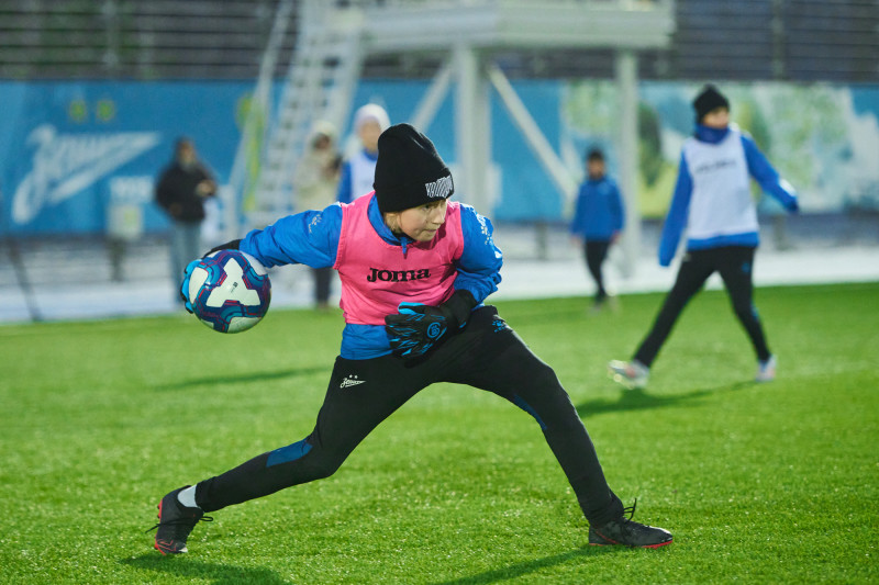 Совместная тренировка Анастасии Поздеевой и Вероники Куропаткиной с командой U-13