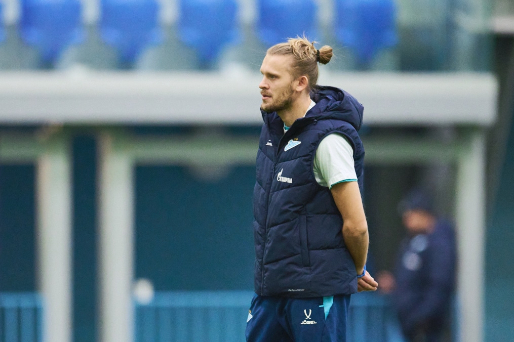 Тренировка «Зенита»-2 в Новом манеже