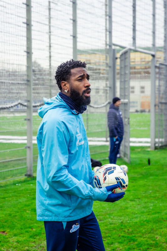 Тренировка «Зенита» перед матчем с «Пари НН»