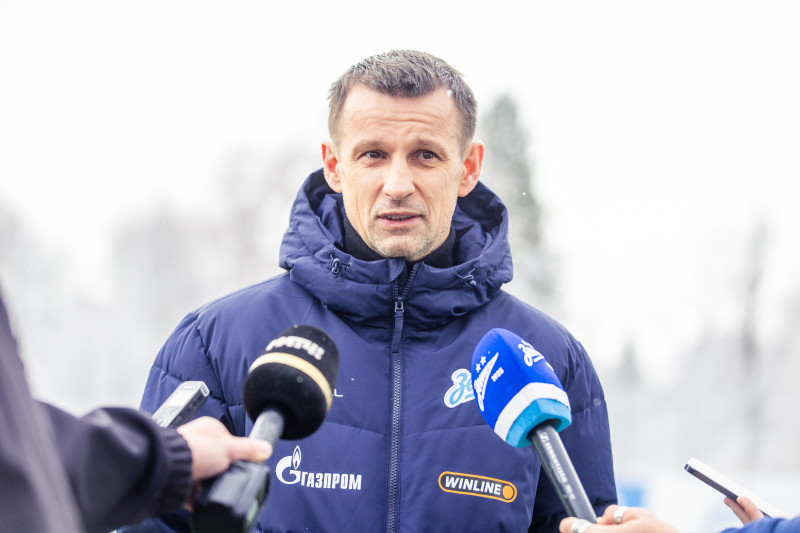 Брифинг «Зенита» перед матчем с «Пари НН»