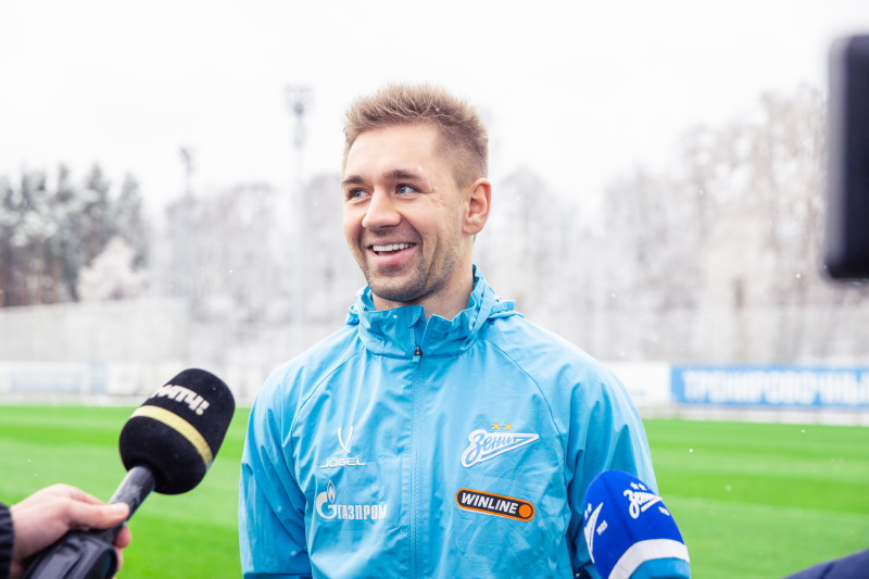 Брифинг «Зенита» перед матчем с «Пари НН»