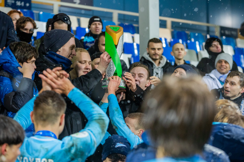 Торжественная церемония награждения команды «Зенит»-м по итогам сезона 2025