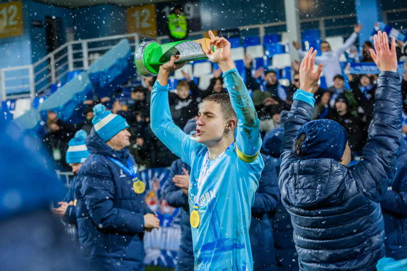 Торжественная церемония награждения команды «Зенит»-м по итогам сезона 2025